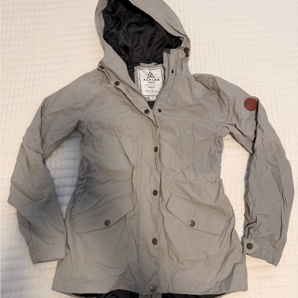 Alpine Design Women's Light Gray Utility Jacket